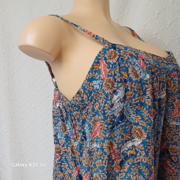 Knox Rose Women Size XL Multicolor Floral Maxi Dress - Picture 4 of 14